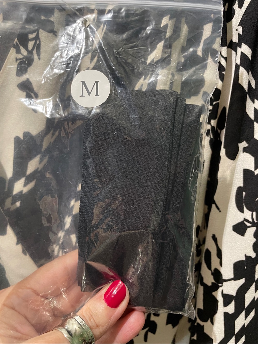 CAbi Black & White Graphic Print Top - Picture 3 of 16